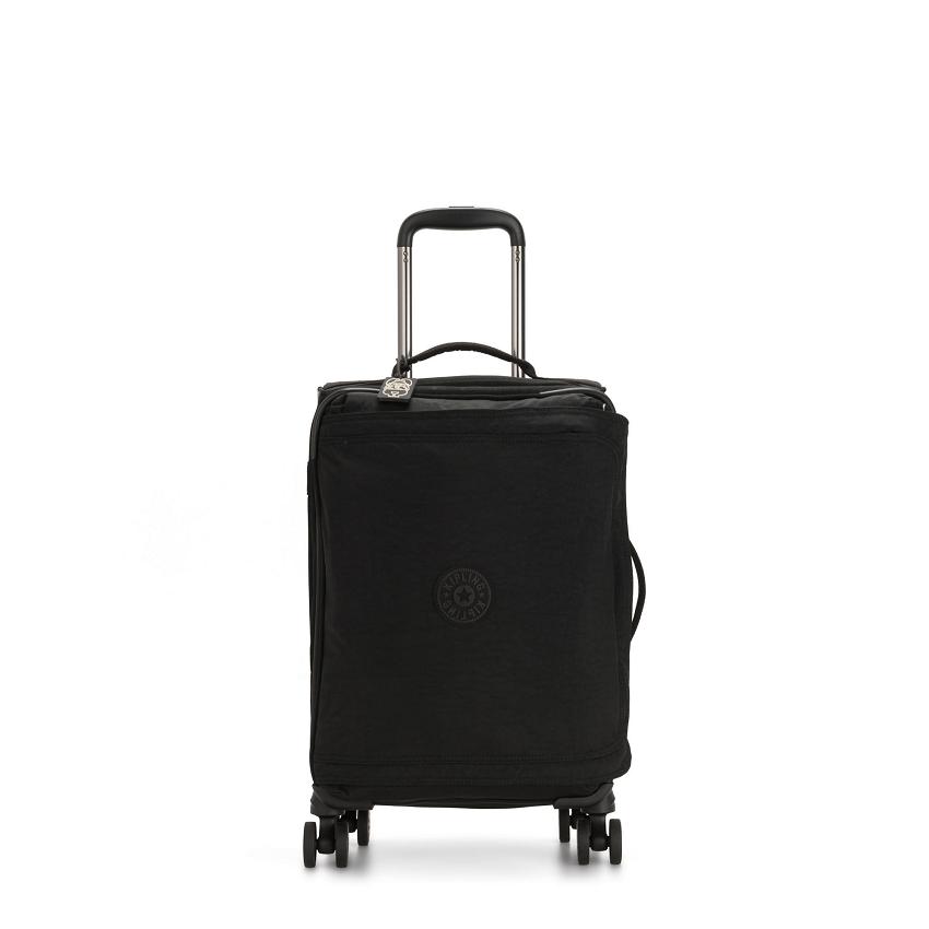 Kipling Spontaneous Small Carry On Luggage Black | UKKi2023I