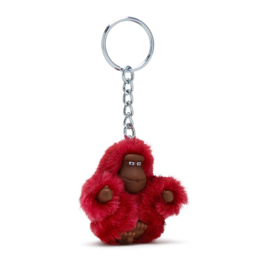 Kipling Sven Extra Small Keychains Dark Red | UKKi1055I