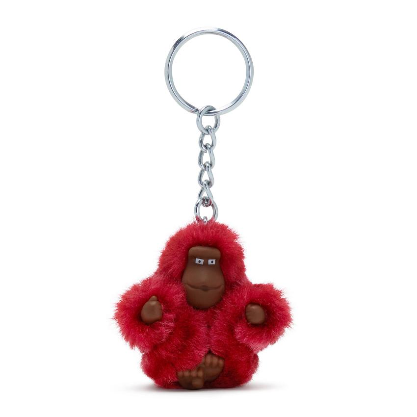 Kipling Sven Extra Small Keychains Dark Red | UKKi1055I