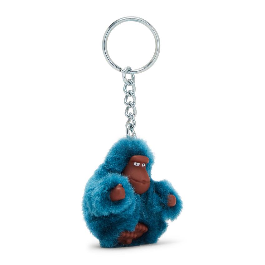 Kipling Sven Extra Small Keychains Turquoise | UKKi1063F