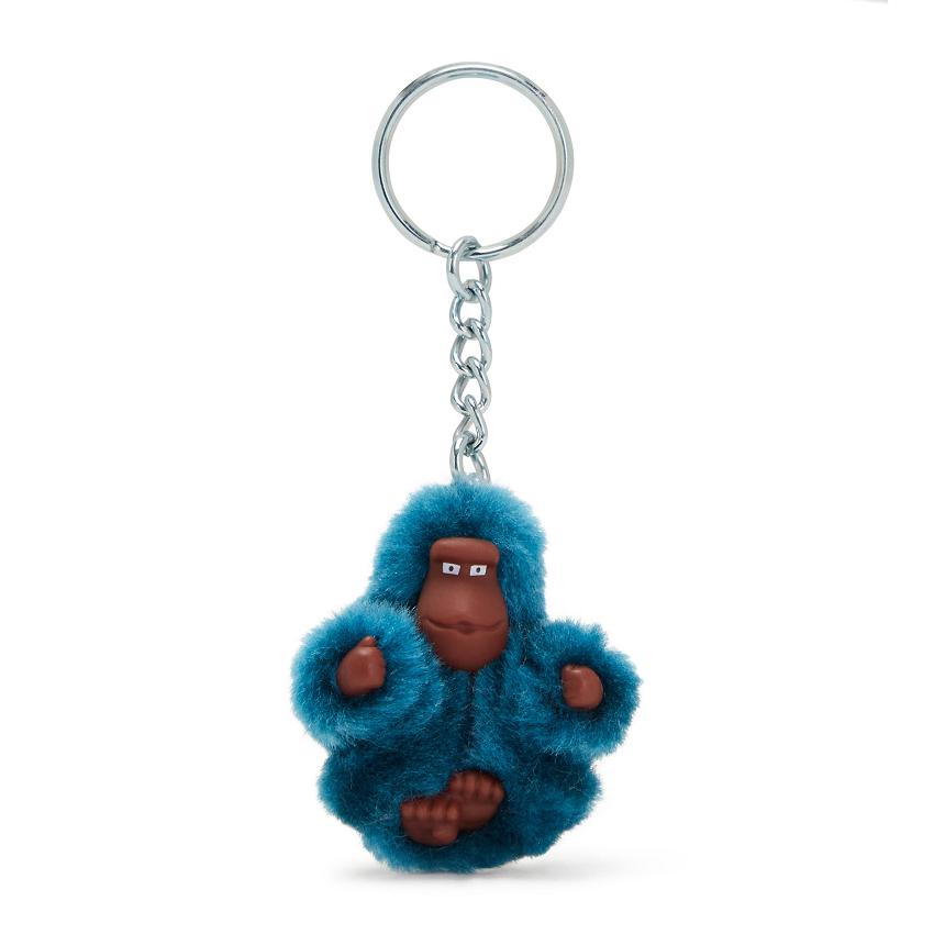 Kipling Sven Extra Small Keychains Turquoise | UKKi1063F