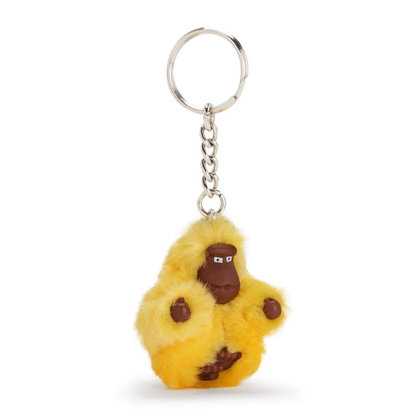 Kipling Sven Extra Small Keychains Yellow | UKKi1033D