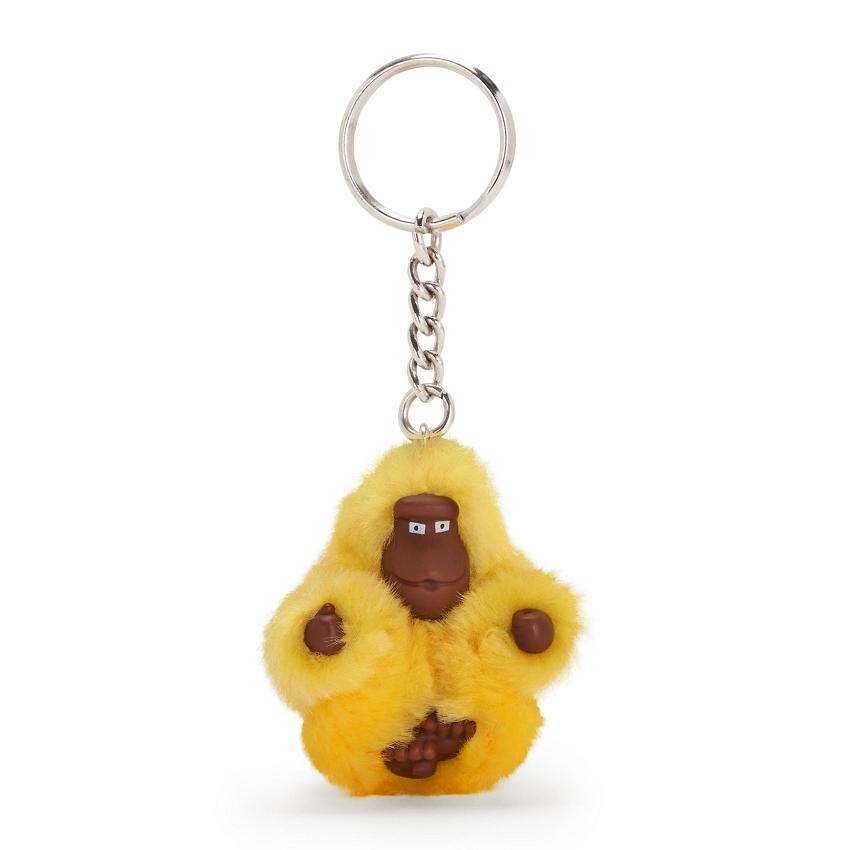 Kipling Sven Extra Small Keychains Yellow | UKKi1033D