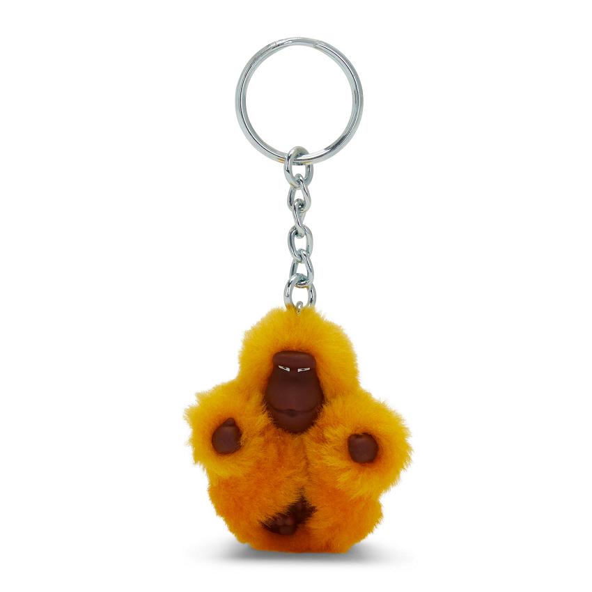 Kipling Sven Extra Small Keychains Yellow | UKKi1041B