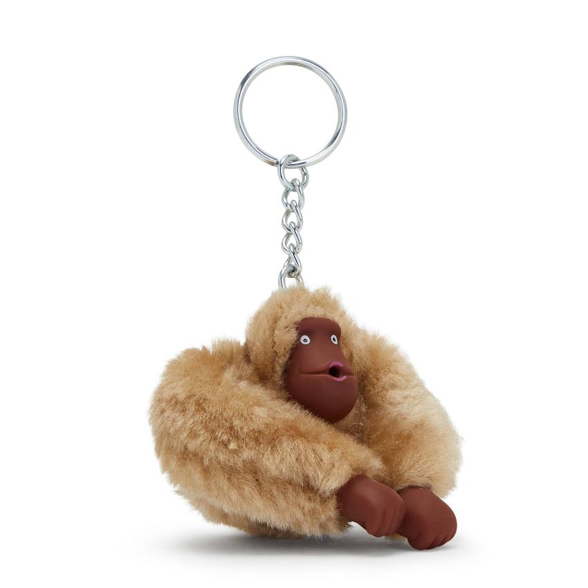 Kipling Sven Small Keychains Beige | UKKi1065J