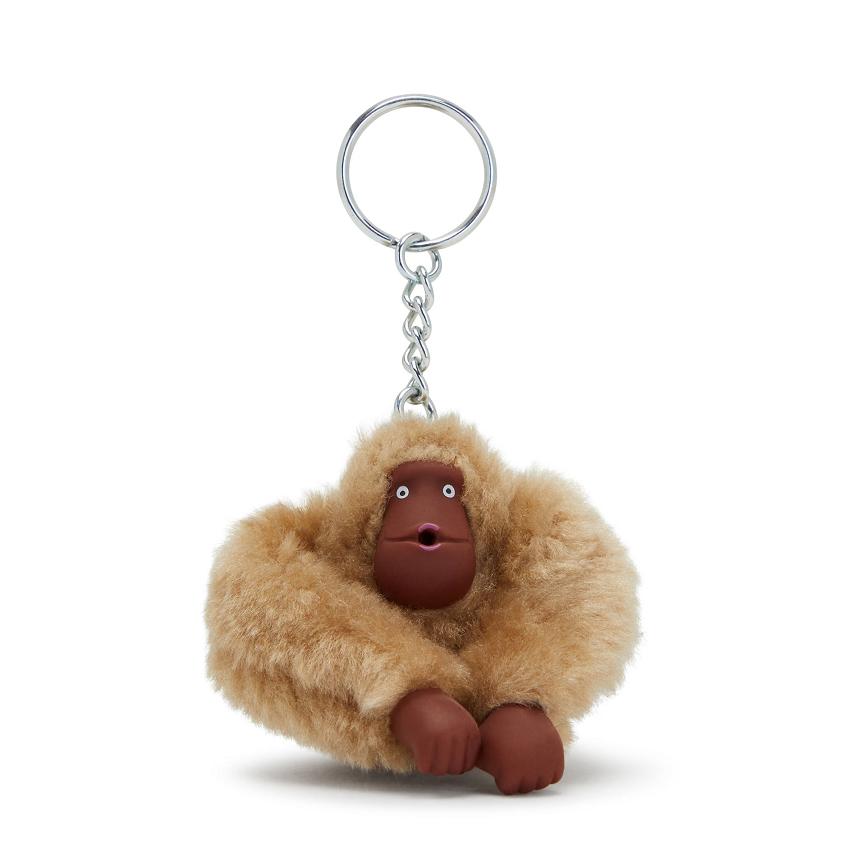 Kipling Sven Small Keychains Beige | UKKi1065J