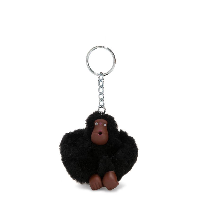 Kipling Sven Small Keychains Black | UKKi1071Y