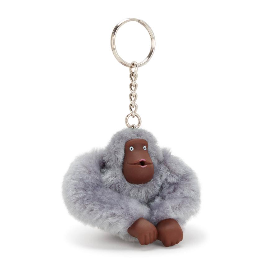 Kipling Sven Small Keychains Grey | UKKi1080K