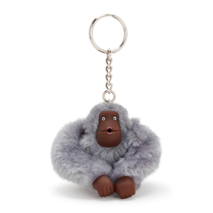 Kipling Sven Small Keychains Grey | UKKi1080K
