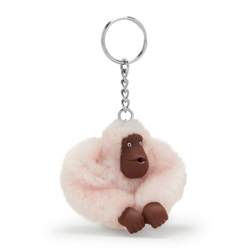 Kipling Sven Small Keychains Pink | UKKi1079J