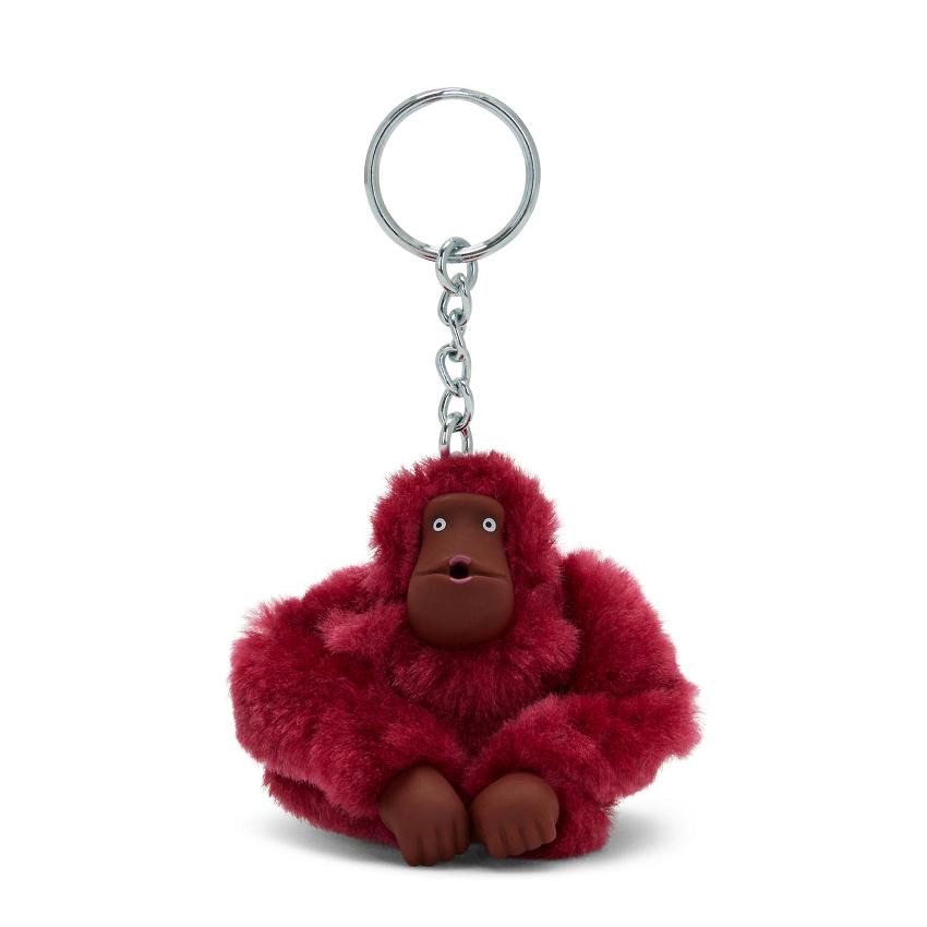 Kipling Sven Small Keychains Red | UKKi1070T