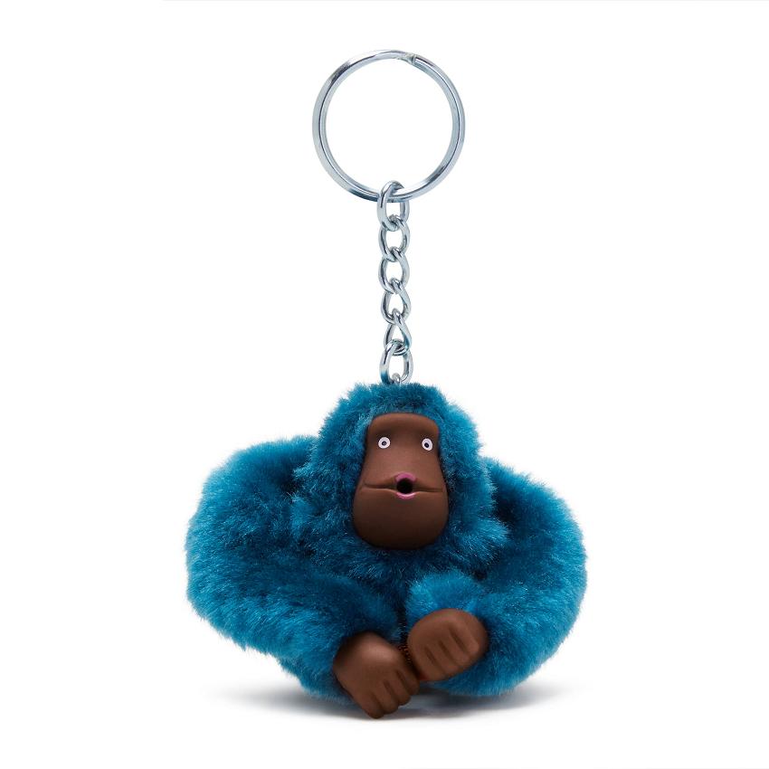 Kipling Sven Small Keychains Turquoise | UKKi1067W