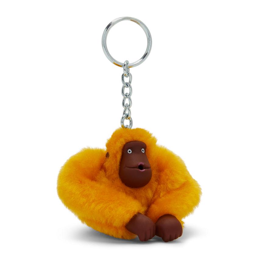 Kipling Sven Small Keychains Yellow | UKKi1072U