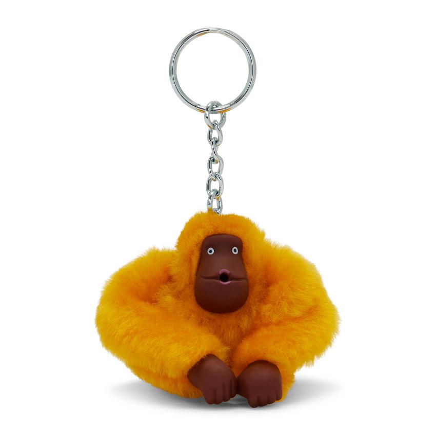 Kipling Sven Small Keychains Yellow | UKKi1072U