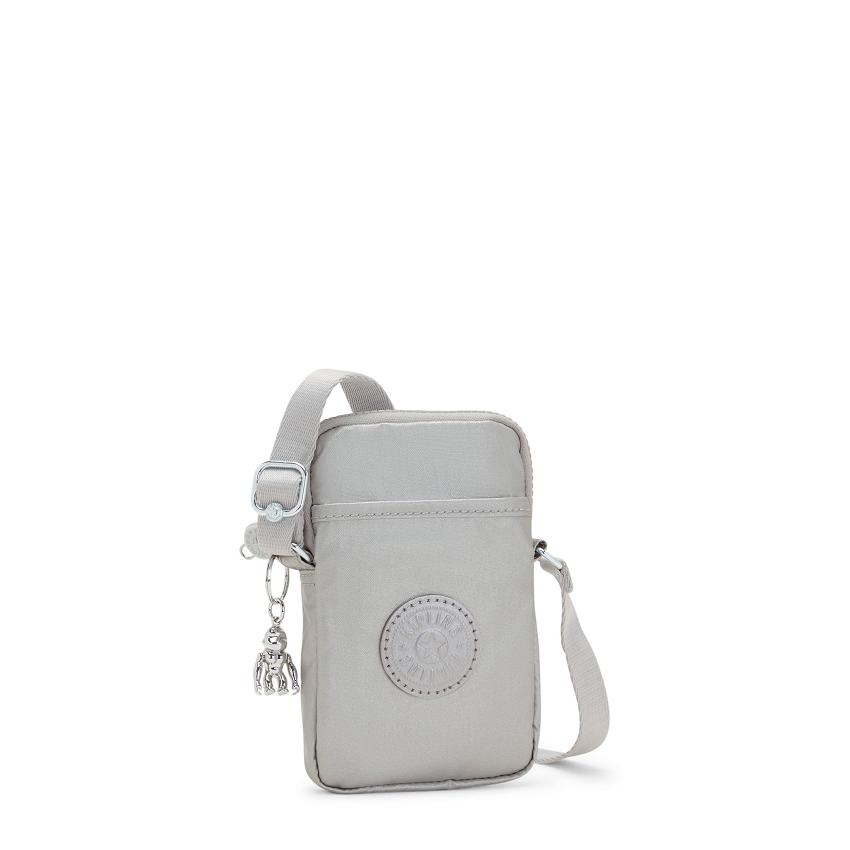 Kipling Tally Mini Bags Silver | UKKi1899F