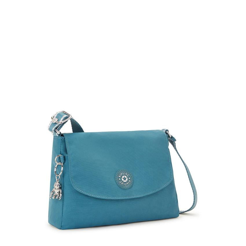 Kipling Tamia Crossbody Bags Turquoise | UKKi1687Y