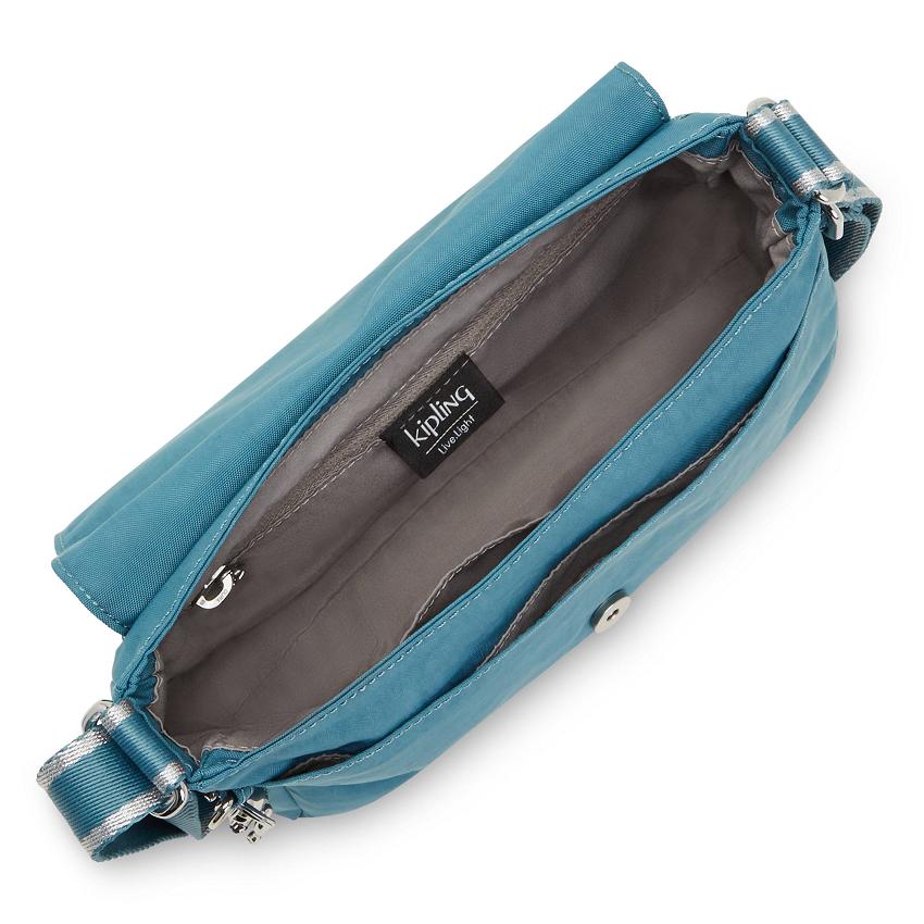 Kipling Tamia Crossbody Bags Turquoise | UKKi1687Y
