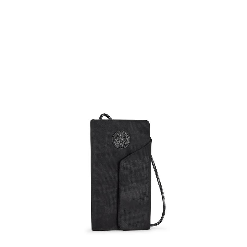 Kipling Willis Crossbody Bags Black Camo | UKKi1692S