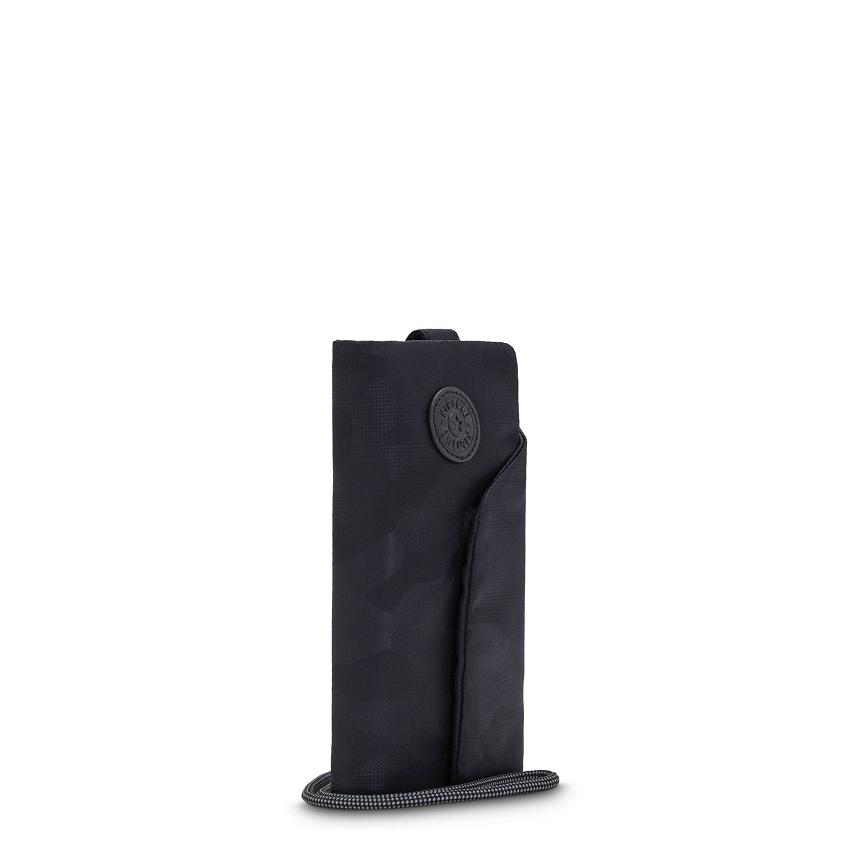 Kipling Willis Mini Bags Black Camo | UKKi1902Q