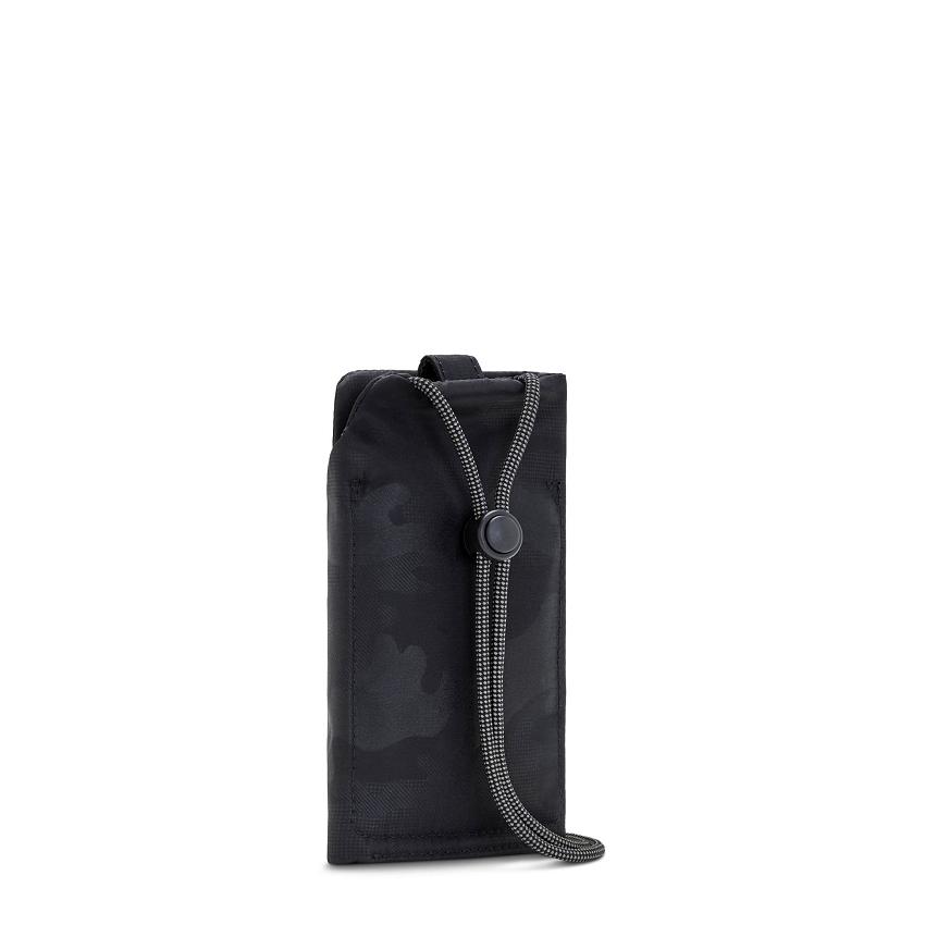 Kipling Willis Mini Bags Black Camo | UKKi1902Q