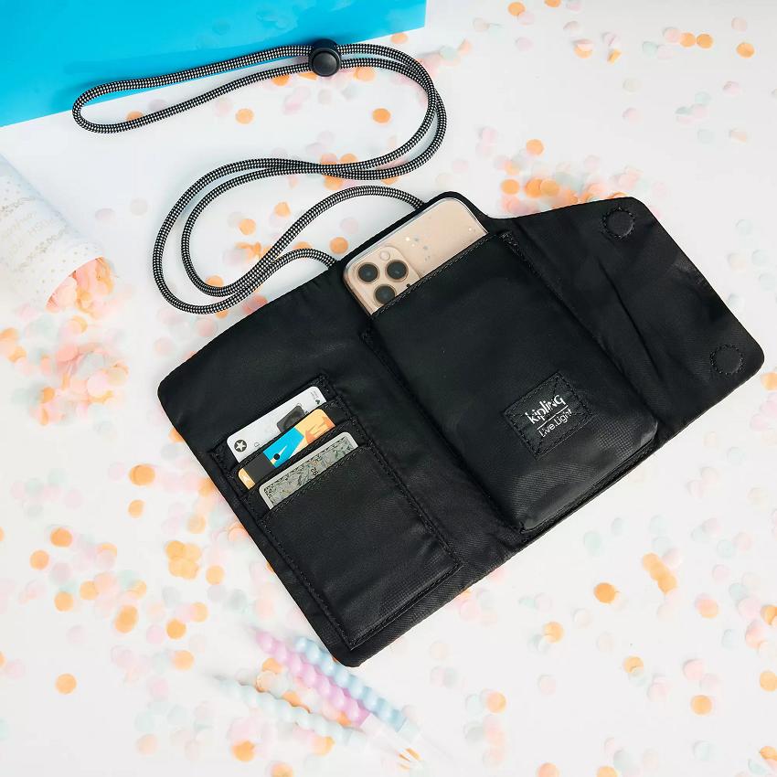 Kipling Willis Mini Bags Black Camo | UKKi1902Q