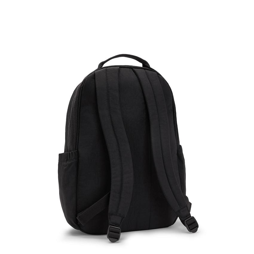 Kipling Xavi Laptop Backpacks Black | UKKi1345L